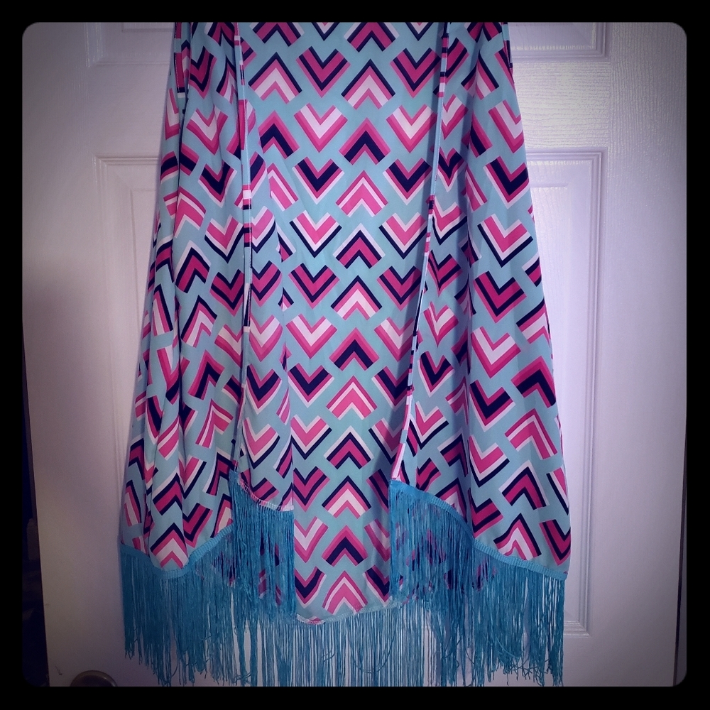 Multicolored vest